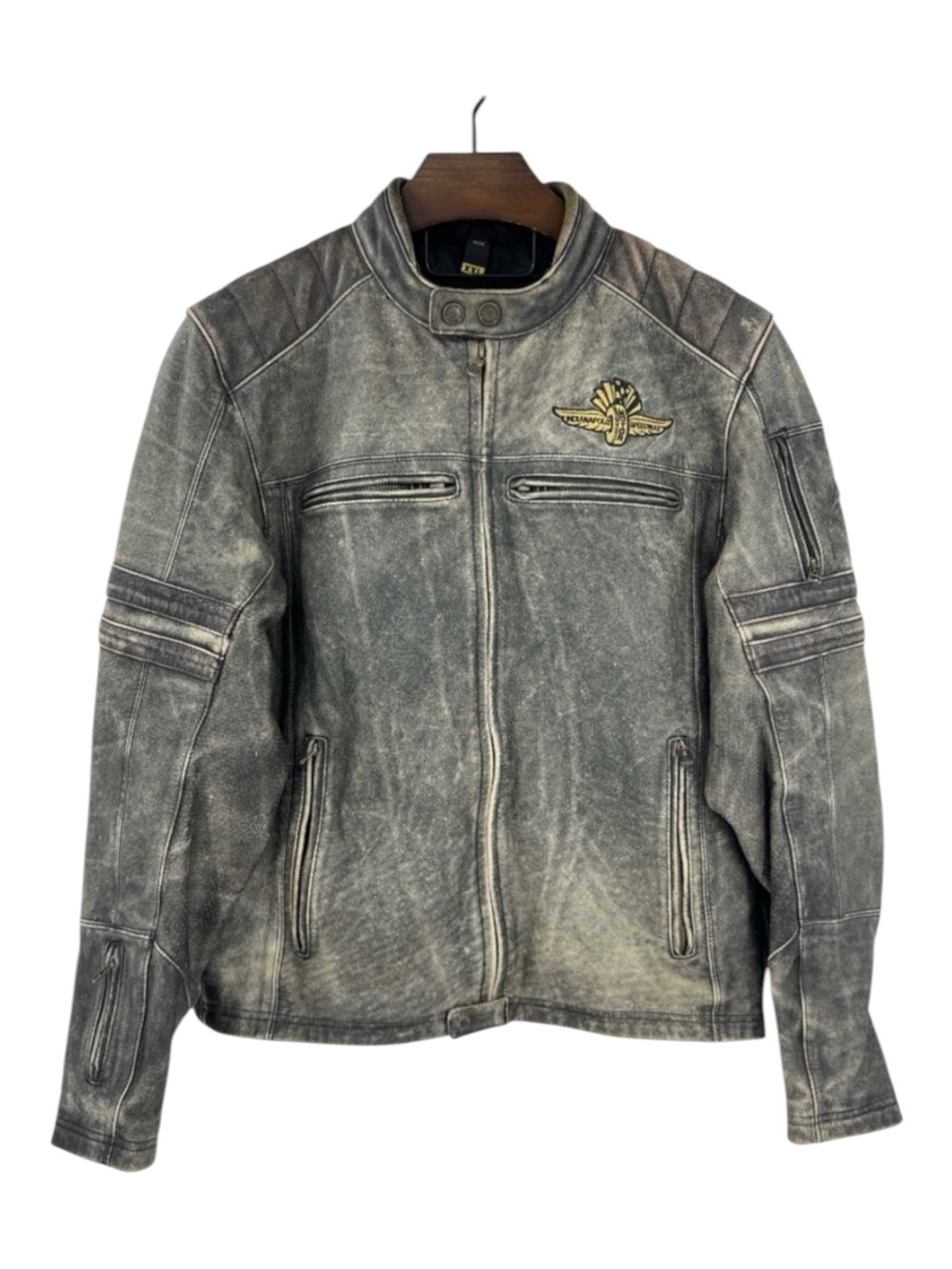 Scorpion 1909 IMS Limited-Edition Leather Riding Moto Jacket SZ XXL